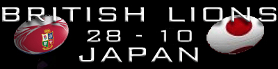British Lions vs Japan 2021 